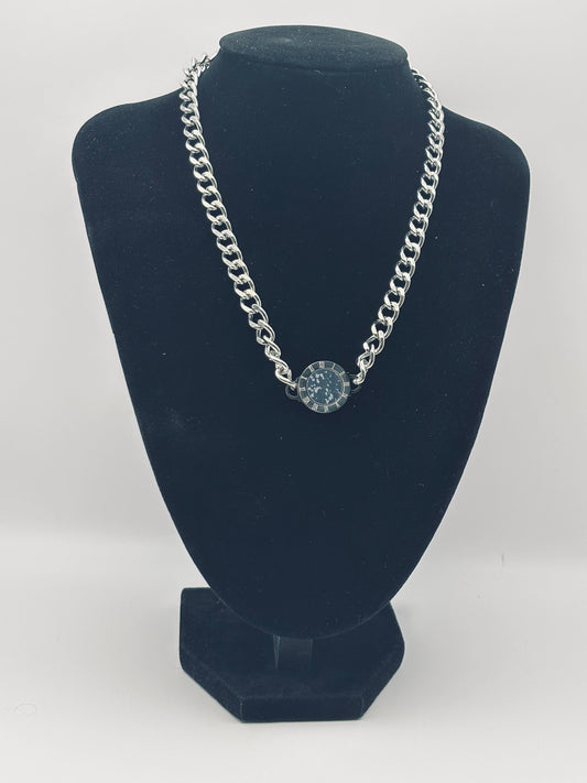 Chain Titanium Steel Electroplating Necklace